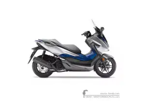 Pegatinas para Honda FORZA 125 2019 • Honda Pegatinas OEM