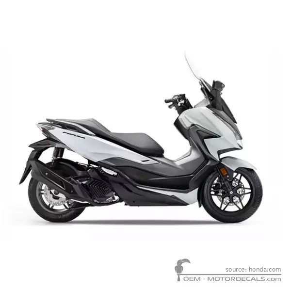 Honda FORZA 125 2021 - Pearl Cool White