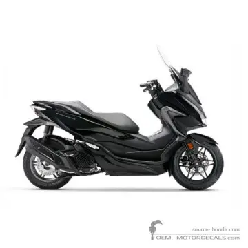 Honda FORZA 125 2022 - Pearl Nightstar Black