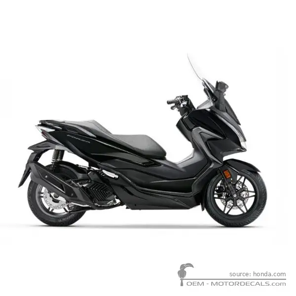 Honda FORZA 125 2022 - Pearl Nightstar Black