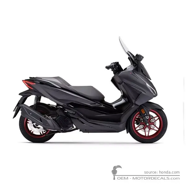 Honda FORZA 125 Special Edition 2024 - Mat Cynos Gray Metallic
