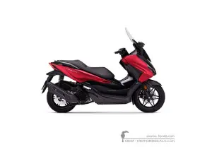 Adesivi per Honda FORZA 125 2024 • Honda Adesivi OEM