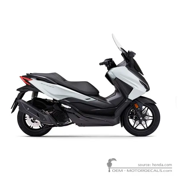Honda FORZA 125 2026 - Mat Pearl Cool White