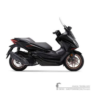 Honda FORZA 125 2026 - Pearl Nightstar Black