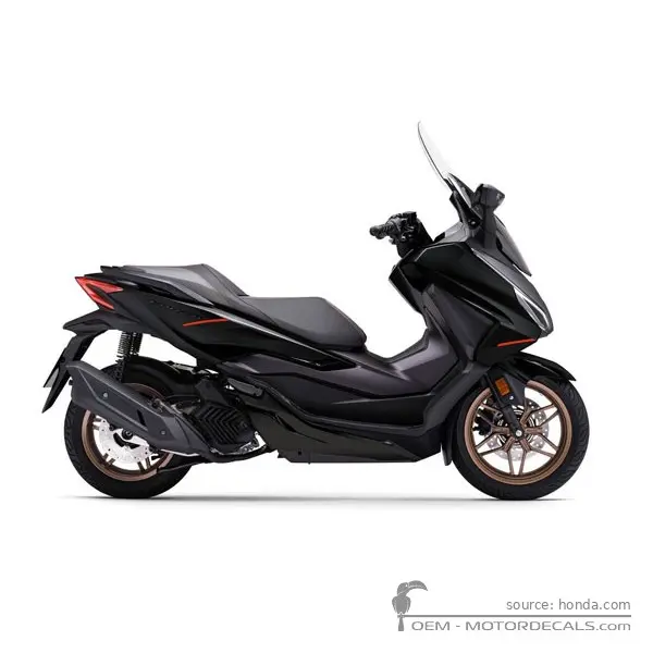 Honda FORZA 125 2026 - Pearl Nightstar Black
