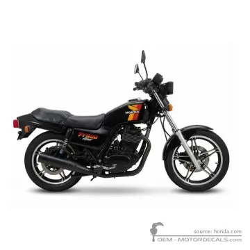Honda FT500 Ascot 1982 - Black