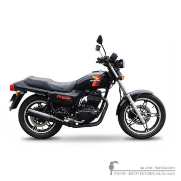 Honda FT500 1982 - Black