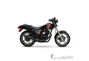 Stickers voor Honda FT500 Ascot 1983 • Honda OEM Stickers