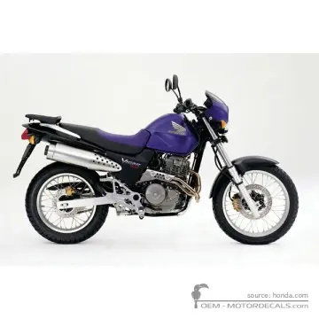 Honda FX650 VIGOR 2000 - Prime Blue Metallic
