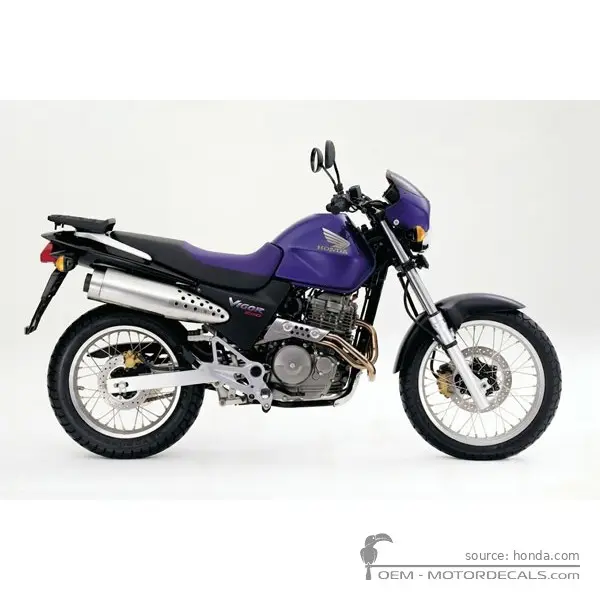Honda FX650 VIGOR 2000 - Prime Blue Metallic