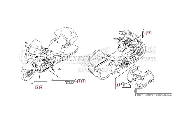 Honda GL1800 GOLD WING 2023