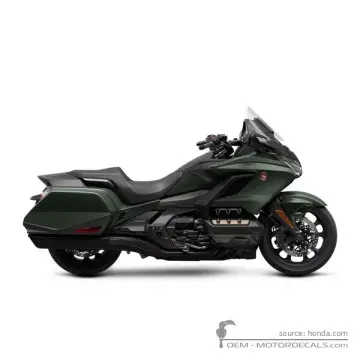Honda GL1800 GOLD WING Bagger 2024 - Mat Armred Green Metallic