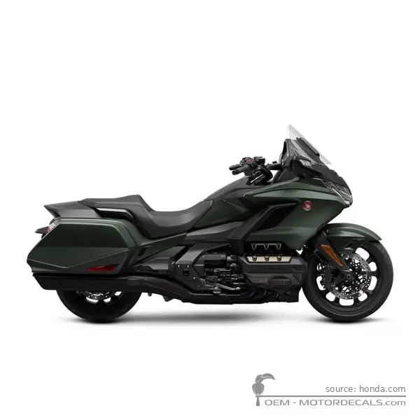 Honda GL1800 GOLD WING Bagger 2024 - Mat Armred Green Metallic