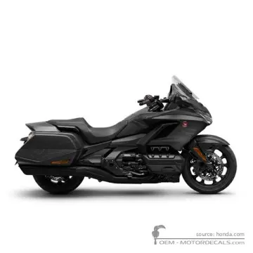Honda GL1800 GOLD WING 2025 - Matte Ballistic Black Metallic
