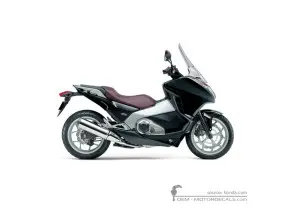 Autocollants pour Honda INTEGRA 700 2012 • Honda Autocollants OEM