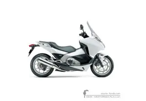 Autocollants pour Honda INTEGRA 700 2012 • Honda Autocollants OEM