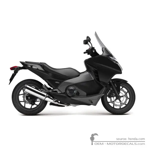 Honda INTEGRA 700 2013 - Mat Gunpowder Black Metallic
