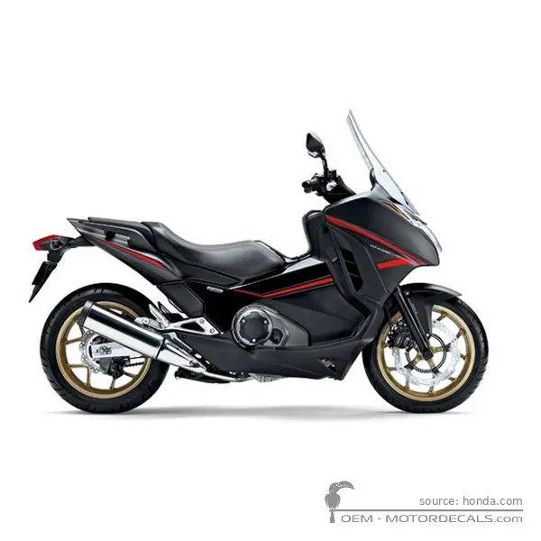 Honda INTEGRA 750 Sport 2014 - Mat Gunpowder Black Metallic