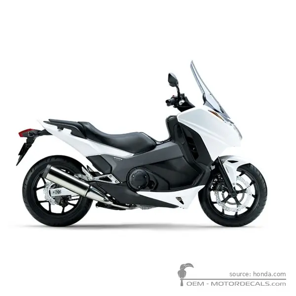 Honda INTEGRA 750 2014 - Mat Pearl Glare White