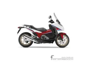 Autocollants pour Honda INTEGRA 750 Sport 2014 • Honda Autocollants OEM