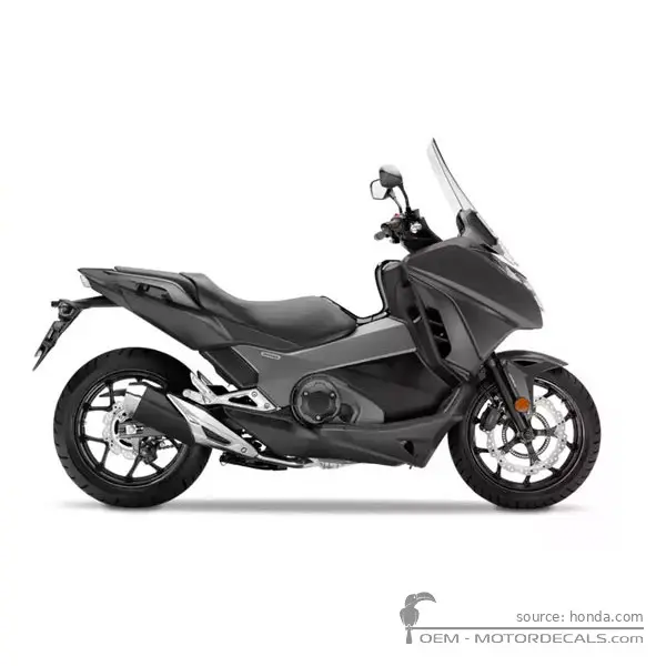 Honda INTEGRA 750 2018 - Mat Gunpowder Black Metallic