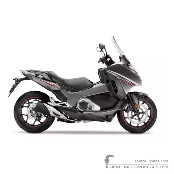 Honda INTEGRA 750 S 2018 - Mat Majestic Silver Metallic