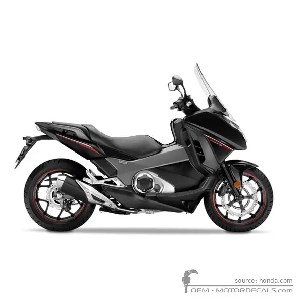 Honda INTEGRA 750 S 2020 - Mat Ballistic Black Metallic