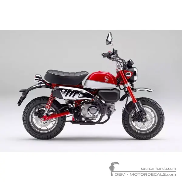 Honda MONKEY 2019 - Pearl Nebula Red