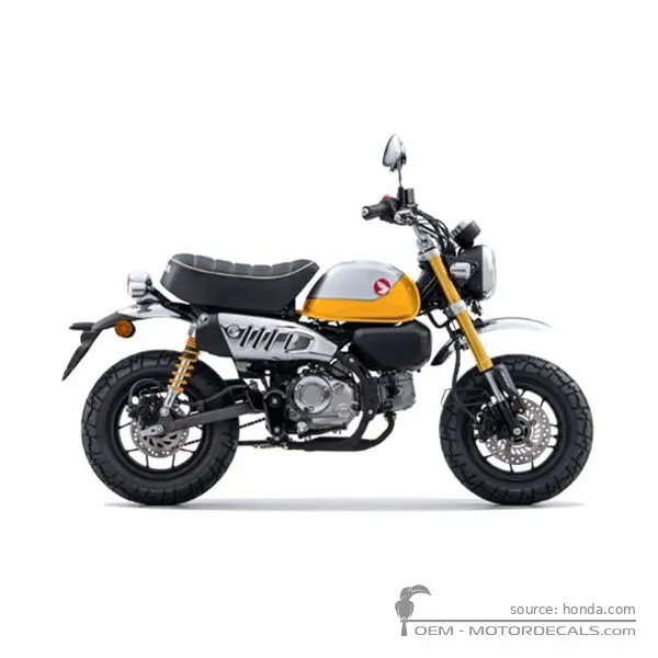 Honda MONKEY 2022 - Banana Yellow
