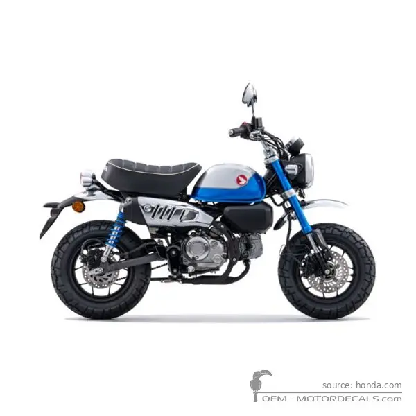 Honda MONKEY 2022 - Pearl Glittering Blue