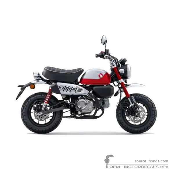 Honda MONKEY 2022 - Pearl Nebula Red