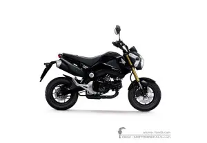 Decals for Honda MSX125 GROM 2013 • Honda OEM Decals