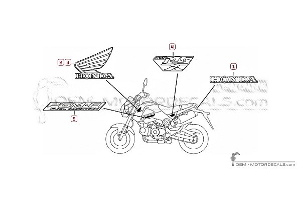 Honda MSX125 GROM 2013