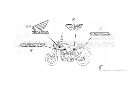 Honda MSX125 GROM 2013