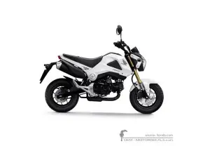 Decals for Honda MSX125 GROM 2014 • Honda OEM Decals