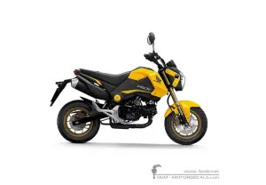 Decals for Honda MSX125 GROM 2015 • Honda OEM Decals