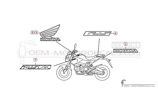 Honda MSX125 GROM 2016