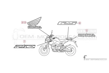 Honda MSX125 GROM 2016