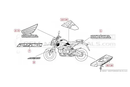 Honda MSX125 GROM 2018