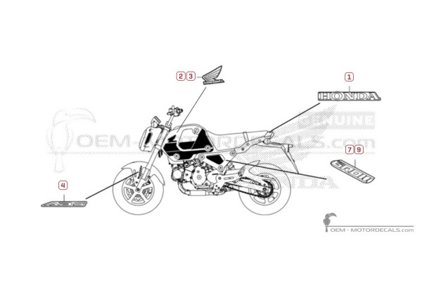 Honda MSX125 GROM 2021
