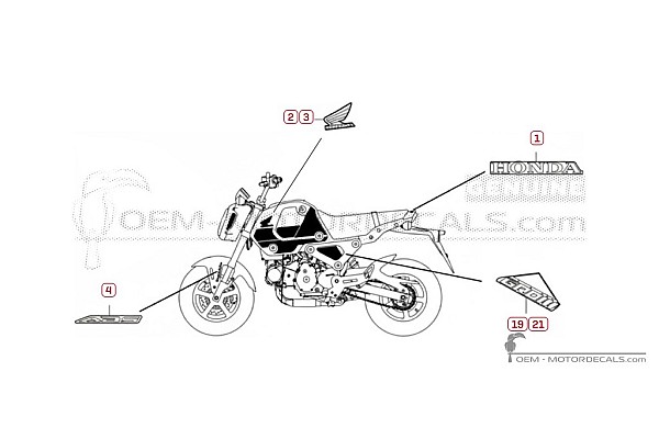 Honda MSX125 GROM 2023