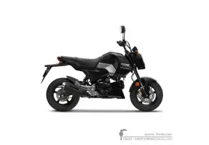 Stickers voor Honda MSX125 GROM 2024 • Honda OEM Stickers