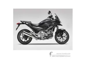Pegatinas para Honda NC700X 2012 - Negro • Honda Pegatinas OEM