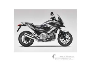 Stickers voor Honda NC700X 2013 - Zilver • Honda OEM Stickers