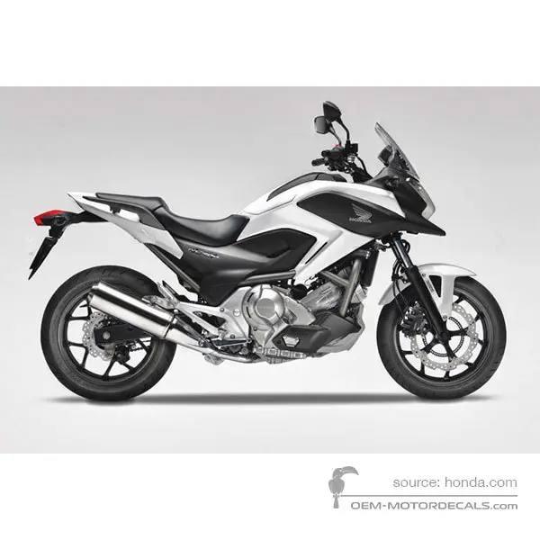 Honda NC700X 2013 - Weiss - Pearl Sunbeam White