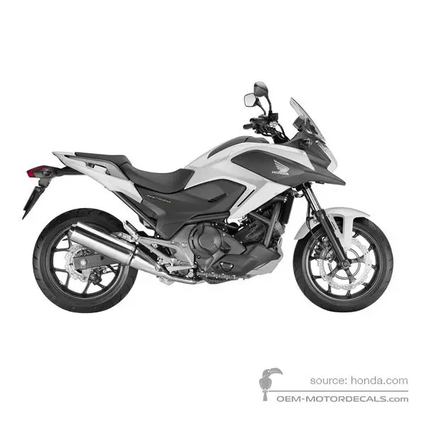 Honda NC750X 2014 - Bianco - Mat Pearl Glare White