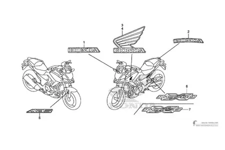Honda NC750X 2014 - Czerwony