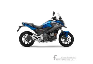 Pegatinas para Honda NC750X 2020 - Azul • Honda Pegatinas OEM