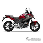 Honda NC750X 2020 - Red