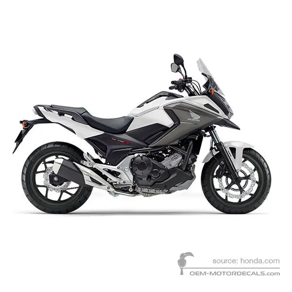 Honda NC750X 2020 - Bianco - Mat Pearl Glare White